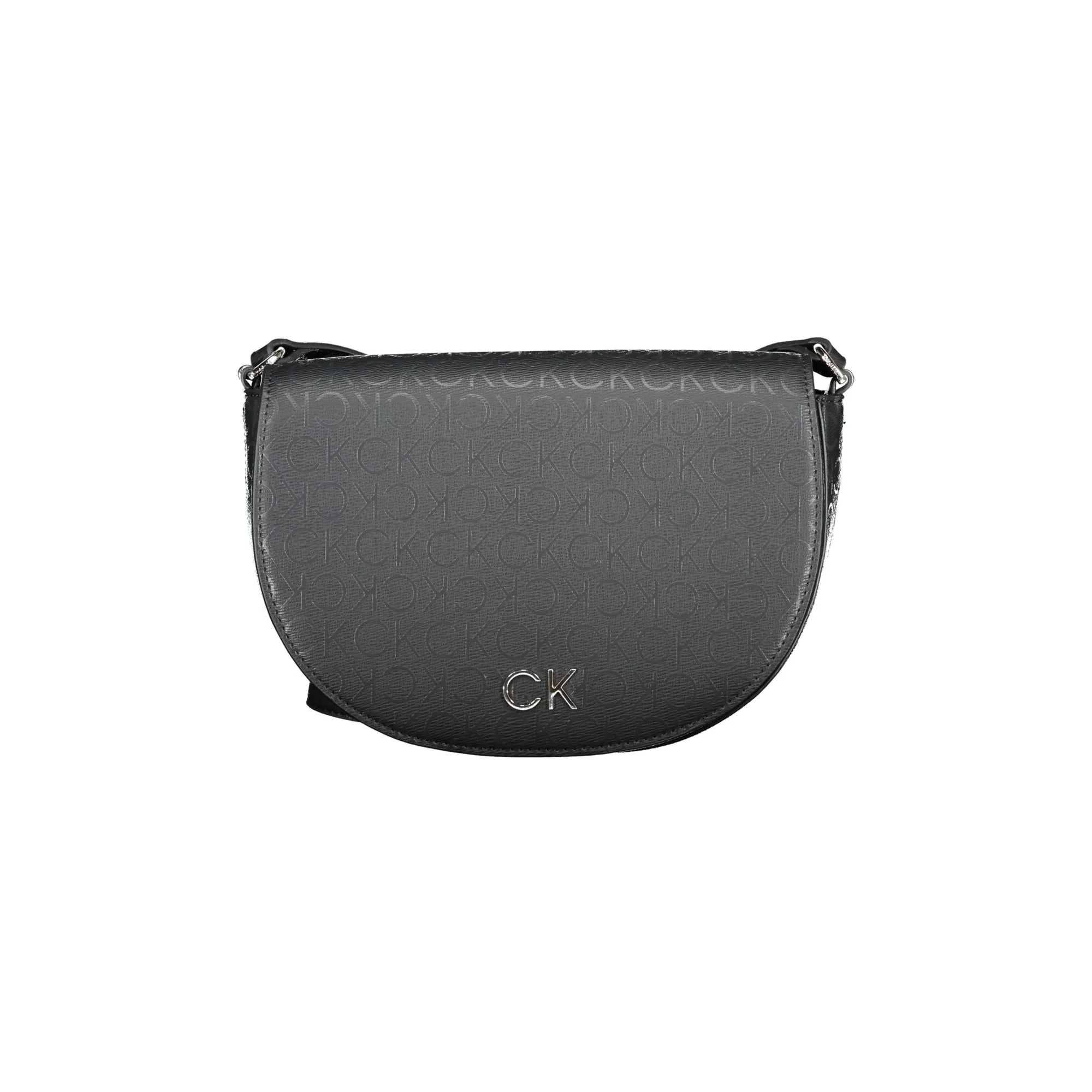 Calvin Klein Borsa Donna a Tracolla Nera con Tasca Interna e Chiusura a Magnete Borse Nero - foto prodotto